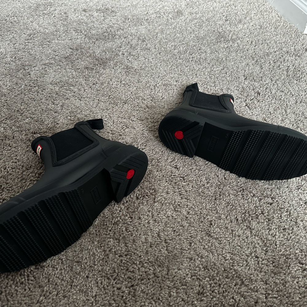 Brand New Black Hunter Commando Boots - Picture 2 of 2